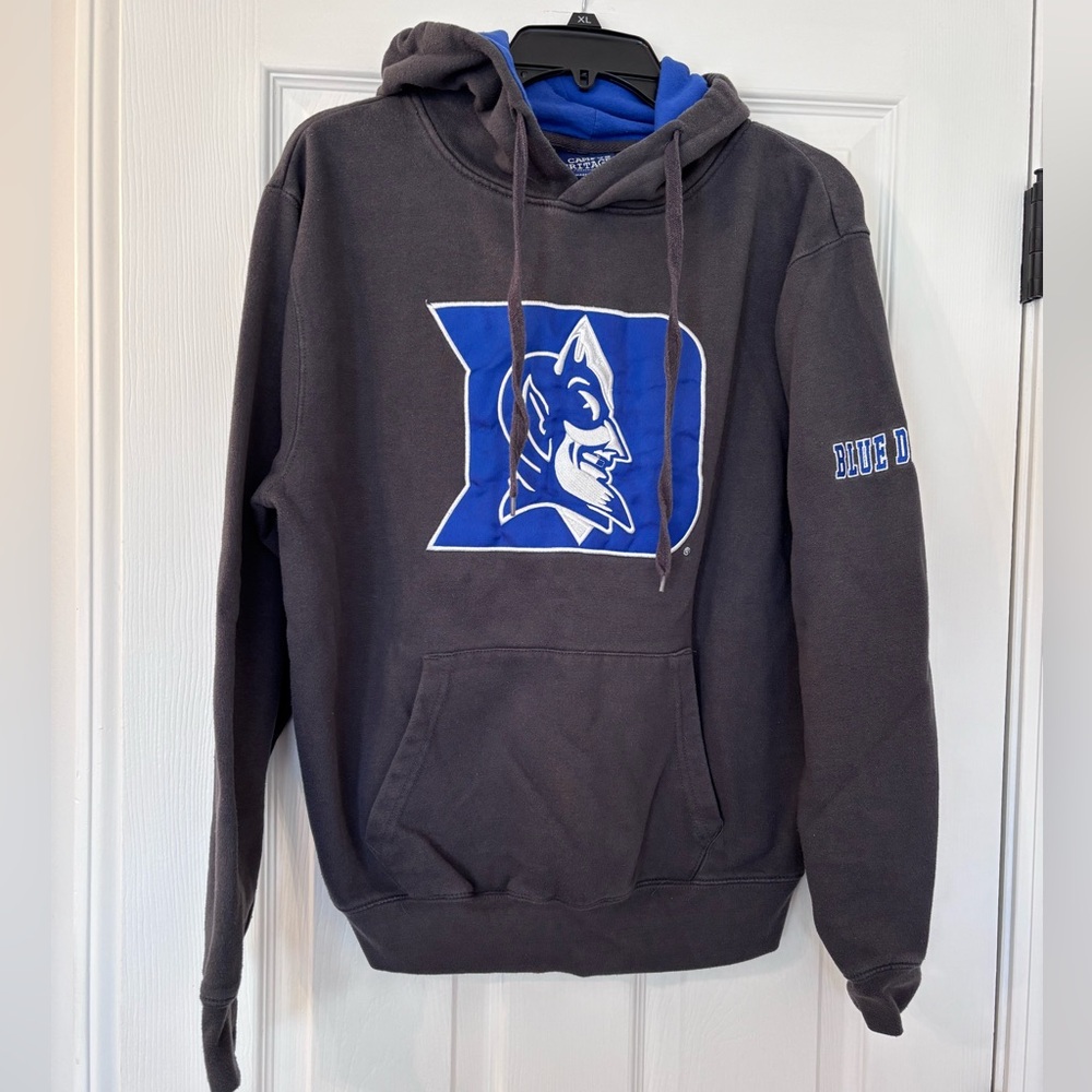 Campus Heritage Blue Devils Black and Blue Hoodie